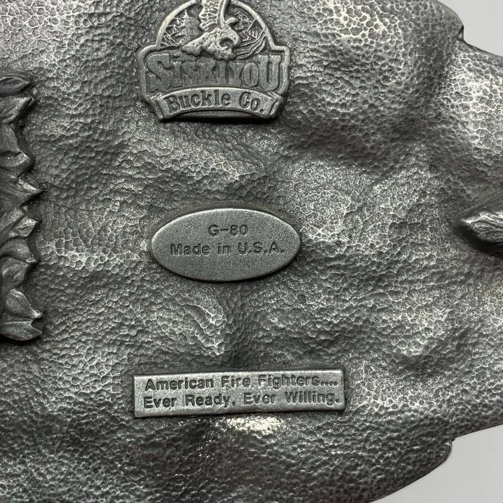 Siskiyou firefighters buckle